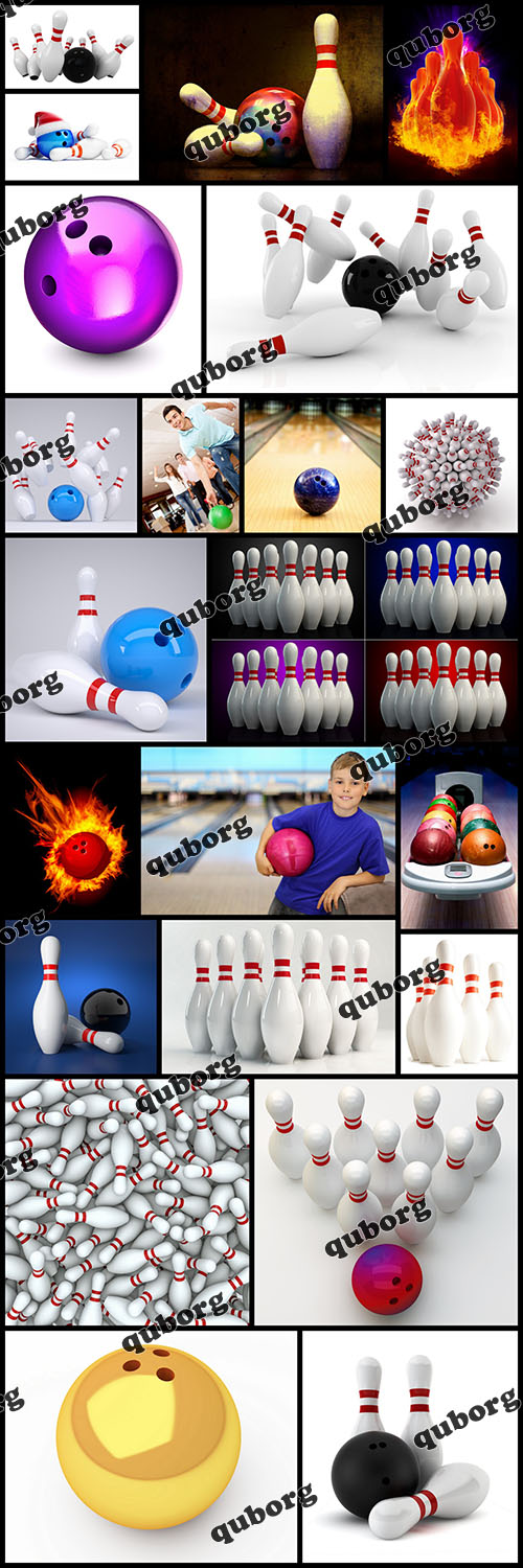 Stock Photos - Amazing Bowling