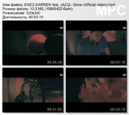 ENZO DARREN feat. JACQ - Drive (Official video) mp4