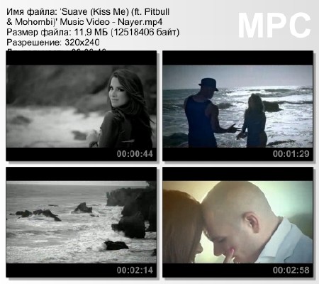 'Suave (Kiss Me) (ft. Pitbull & Mohombi)' Music Video - Nayer mp4