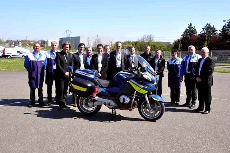 Французские правоохранительные органы выбирают BMW R1200RT 2013