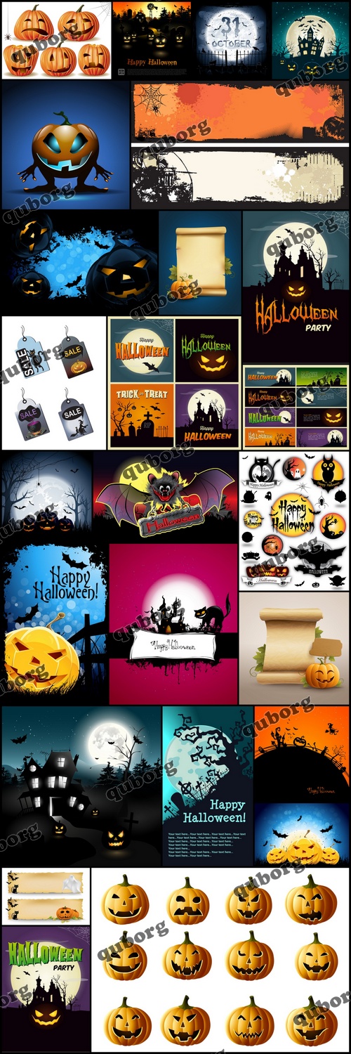 Stock Vector - Halloween Collection