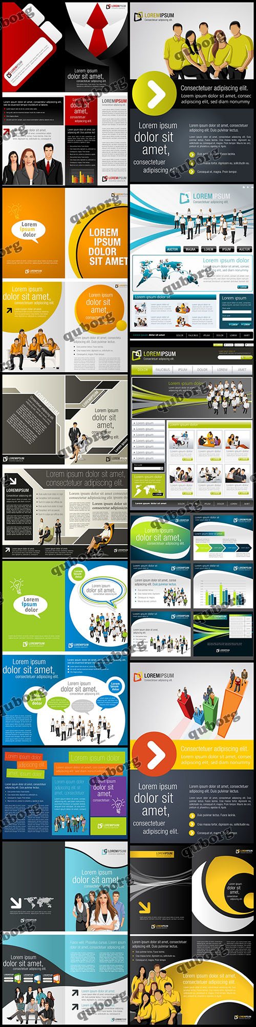 Stock Vector - Corporate Templates Part 2