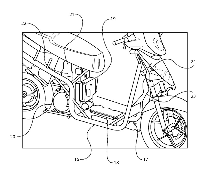 Erik Buell Racing запатентовали гибридный мотоцикл