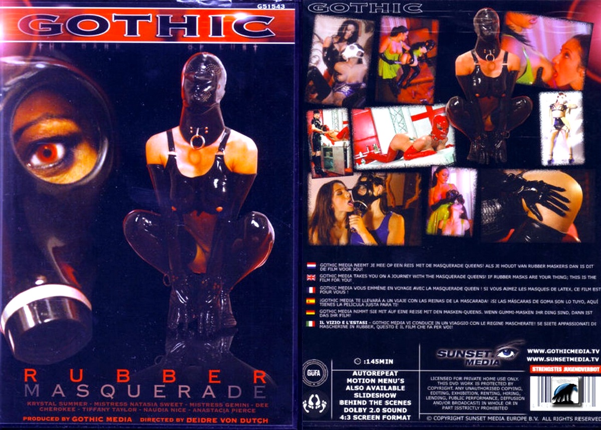 Rubber Masquerade /   (Deidre Von Dutch, Gothic /Sunset Media) [2006 ., Latex/Rubber,Lesbo,Oral,Sex toys, DVDRip]