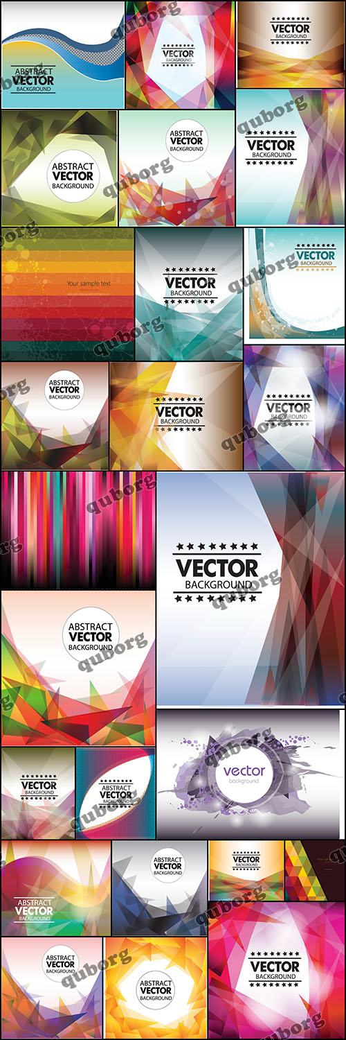 Stock Vector - Geometric Backgrounds