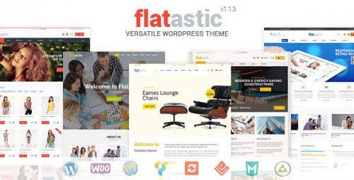 [GET] Flatastic v1.2.7 - Themeforest Versatile WordPress Theme  