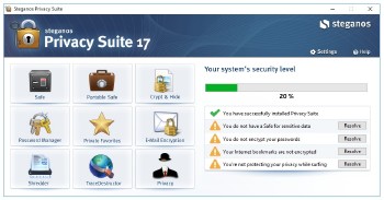Steganos Privacy Suite 17.1.0 Revision 11580